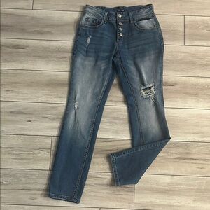 Flamingo button fly skinny fit jeans size small